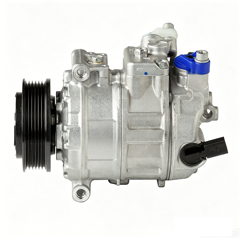 AC COMPRESSOR DENSO 7SEU17C 100MM PV6 12V for VW Transporter T5 2003- OEM: 7E0820803, DCP32050