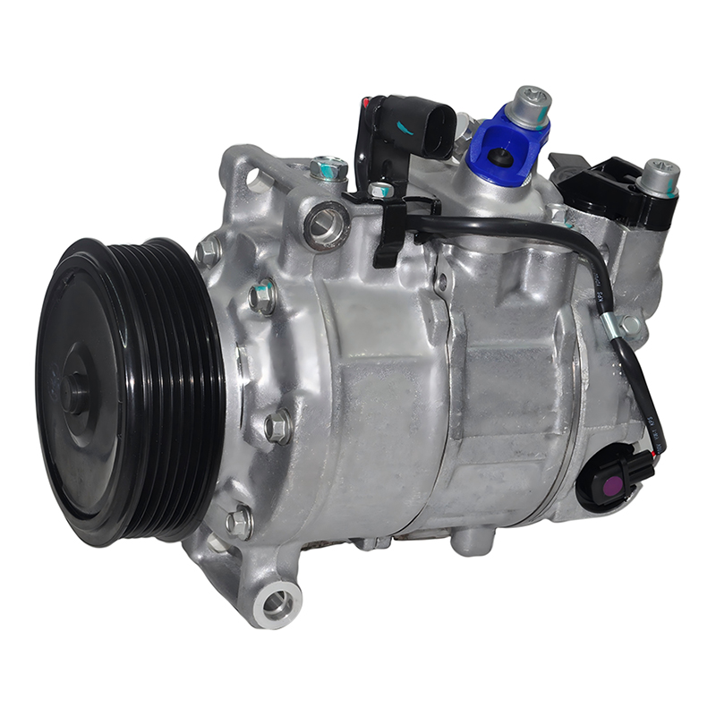 AC COMPRESSOR DENSO 6SEU14C 100MM  PV6  12V for AUDI A6L 2.0 2004-2011 OEM: 4F0260805P, 4F0260805AE