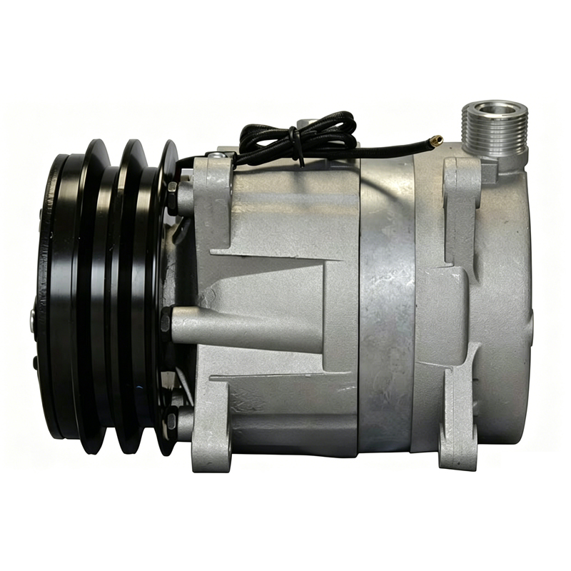 AC COMPRESSOR DELPHI V5 2PK 132MM 12V for MERLO TELEHANDLER OEM: 6553633, 1201125