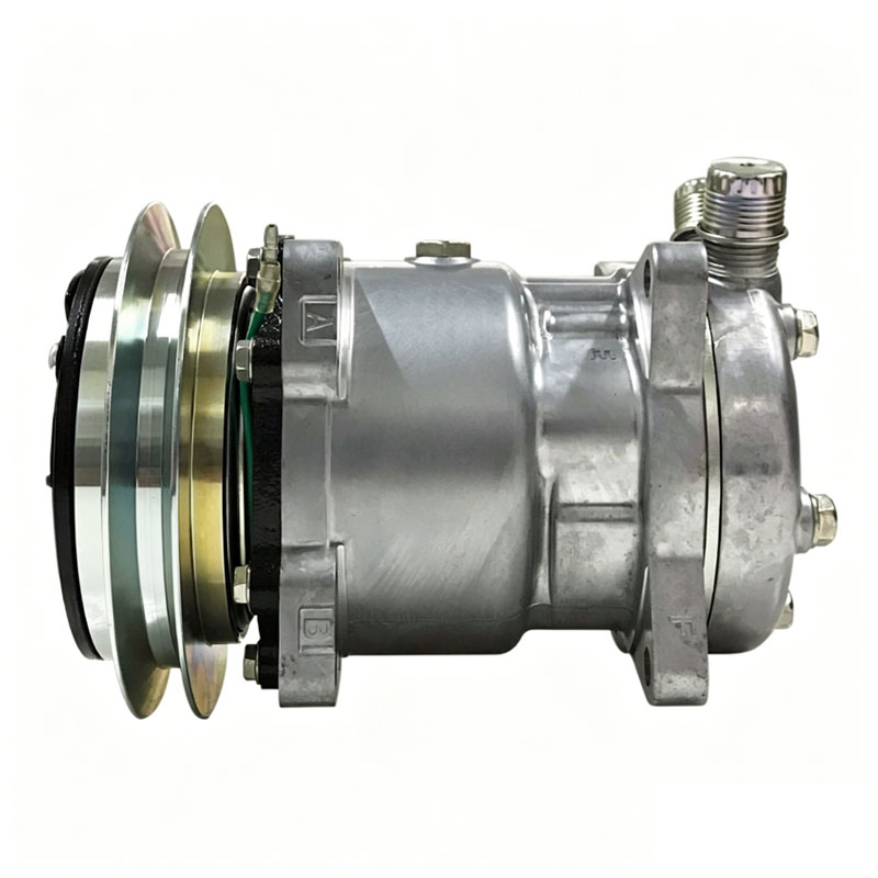 AC COMPRESSOR SD508 ORING R134A  BIG PULLEY 5S14 24V 1B 153mm, SANDEN 6633