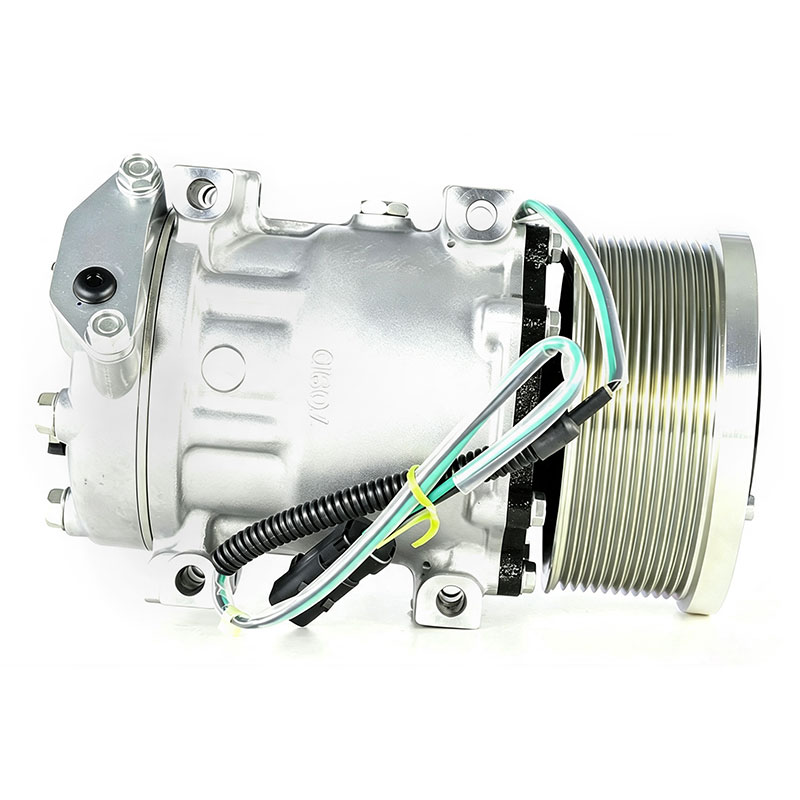 AC COMPRESSOR SD7H15 PV12 126MM 24V for Caterpillar 320E 320D 329E 324E  OEM: 3729295, 6095