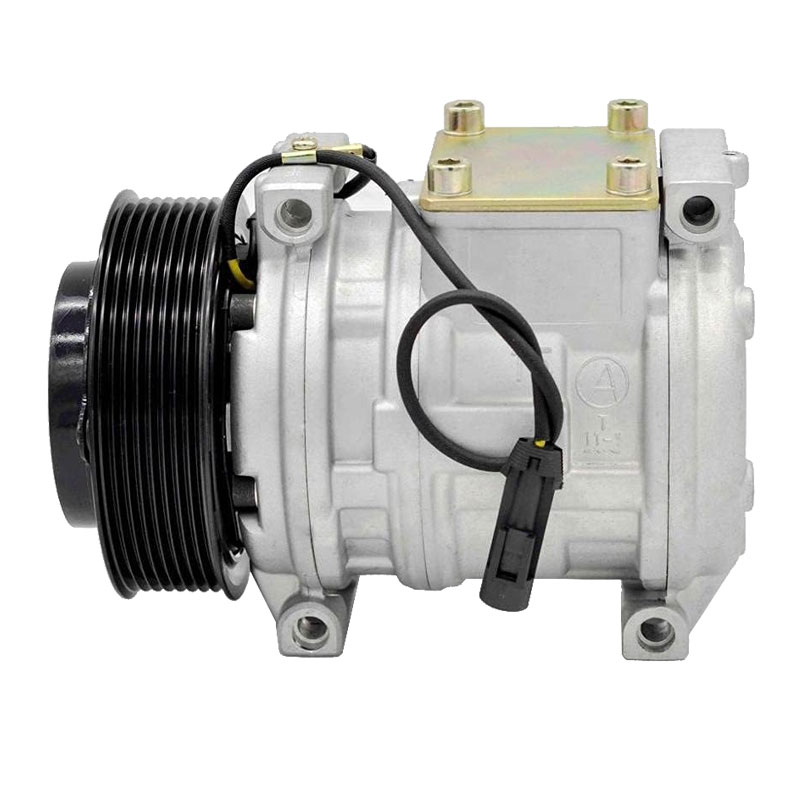 AC COMPRESSOR DENSO 10PA15C 120MM 8PK 12V for John Deere Tractors 6110 4.5 00.97- OEM: 10286831, AL17413