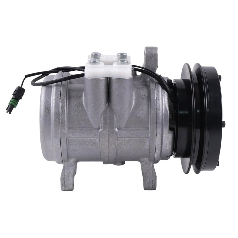AC COMPRESSOR DENSO 6E171 146MM 1PK 12V for John Deere 2250 2450 3050 4050 OEM: RE10972, 0471008530