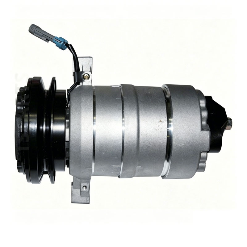 AC COMPRESSOR DELPHI HR6 132mm 1G 12V for KOMATSU WB975 OEM: 1136608, ER191178